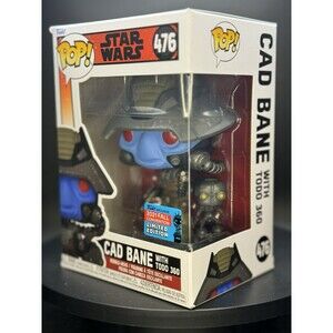 Funko Pop! Vinyl: Star Wars Cad Bane with Todo 360 #476 2021 Fall Convention
